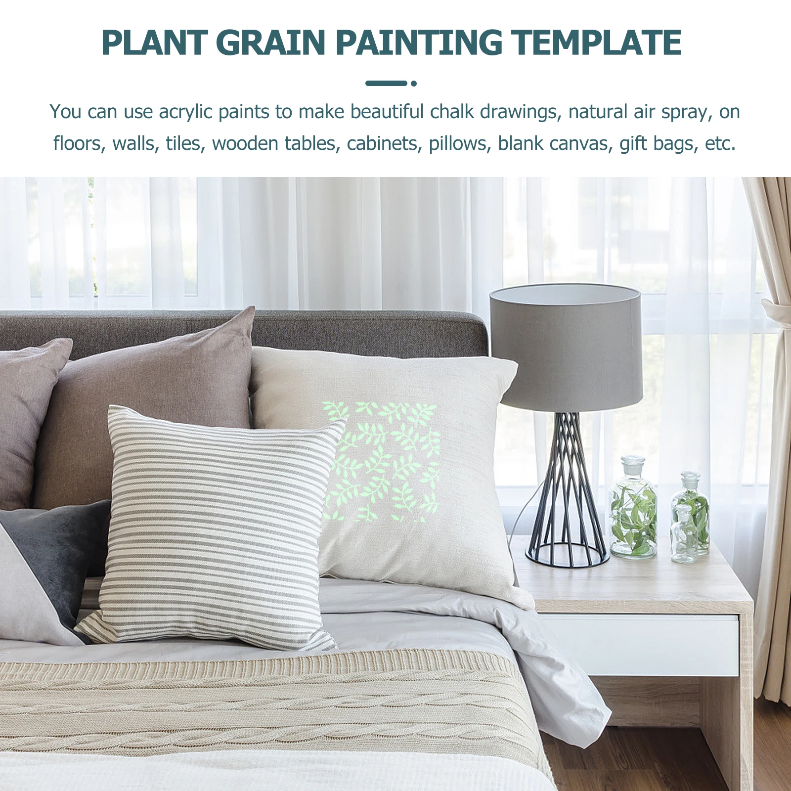 

Painting Template Art Stencils DIY Crafts Hollow Designs Reusable PET Templates Easy Clean Cake Woodmarks Gifts Family