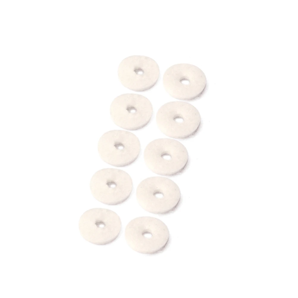 

90Pcs Piano Felt Pads Replacement Washers for Balance Rail Repairing Regulating Tools Keyboard Maintenance 12Mm