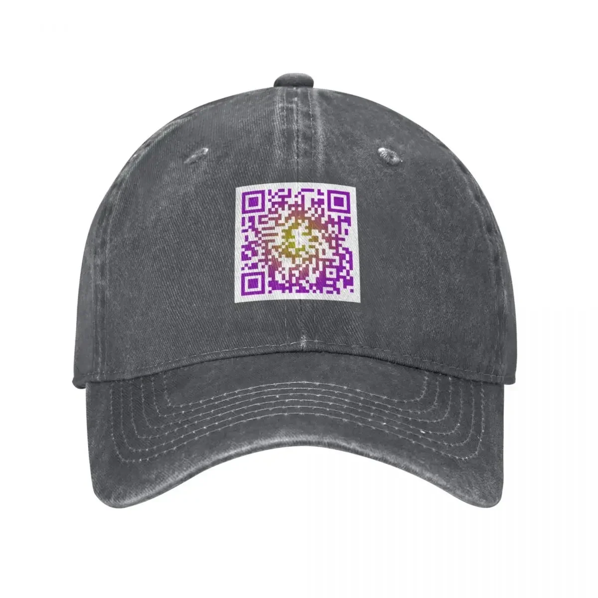 Giorno Theme - JoJo RickRoll - QR Code Baseball Cap Custom Hat Sailor Cap For Men Brand Man Cap Male Hat Baseball Men Women's