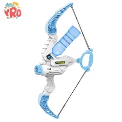 Bow and Arrow Electric Bubble Machine para crianças, pistola de água 2 em 1, brinquedos de verão ao ar livre, Play to All