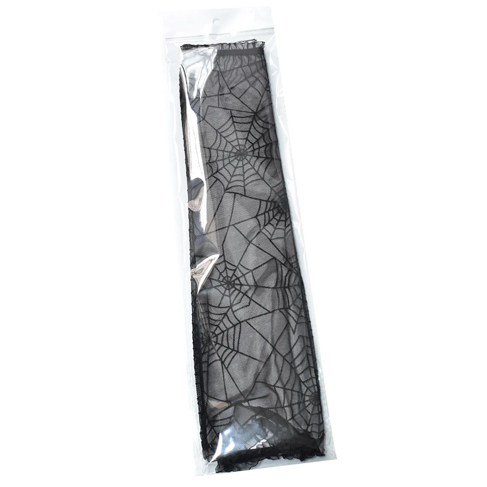 Summer Lady Mesh Style Spider Web Irregular Lines Gloves Breathable Elasticity Skin-friendly Ride Sun Protection Mittens Nv32