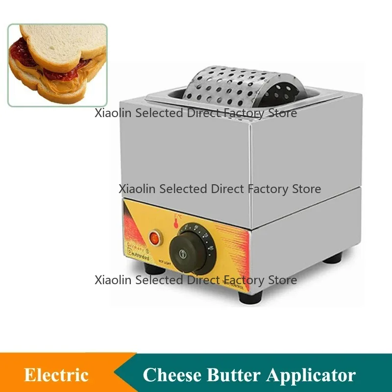 Electric Cheese Butter Warmer Machine Stainless Steel Butter Roller Spreader Machine Home Bread Butter Coating Kitchen Tool