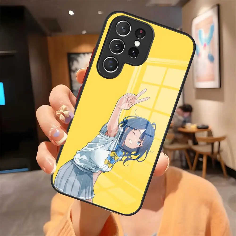 Anime Makeine Phone Case For Samsung S26 S25 Edge S24 S23 S22 Ultra Plus Fe A57 A37 A17 A27 5G Glass Cover