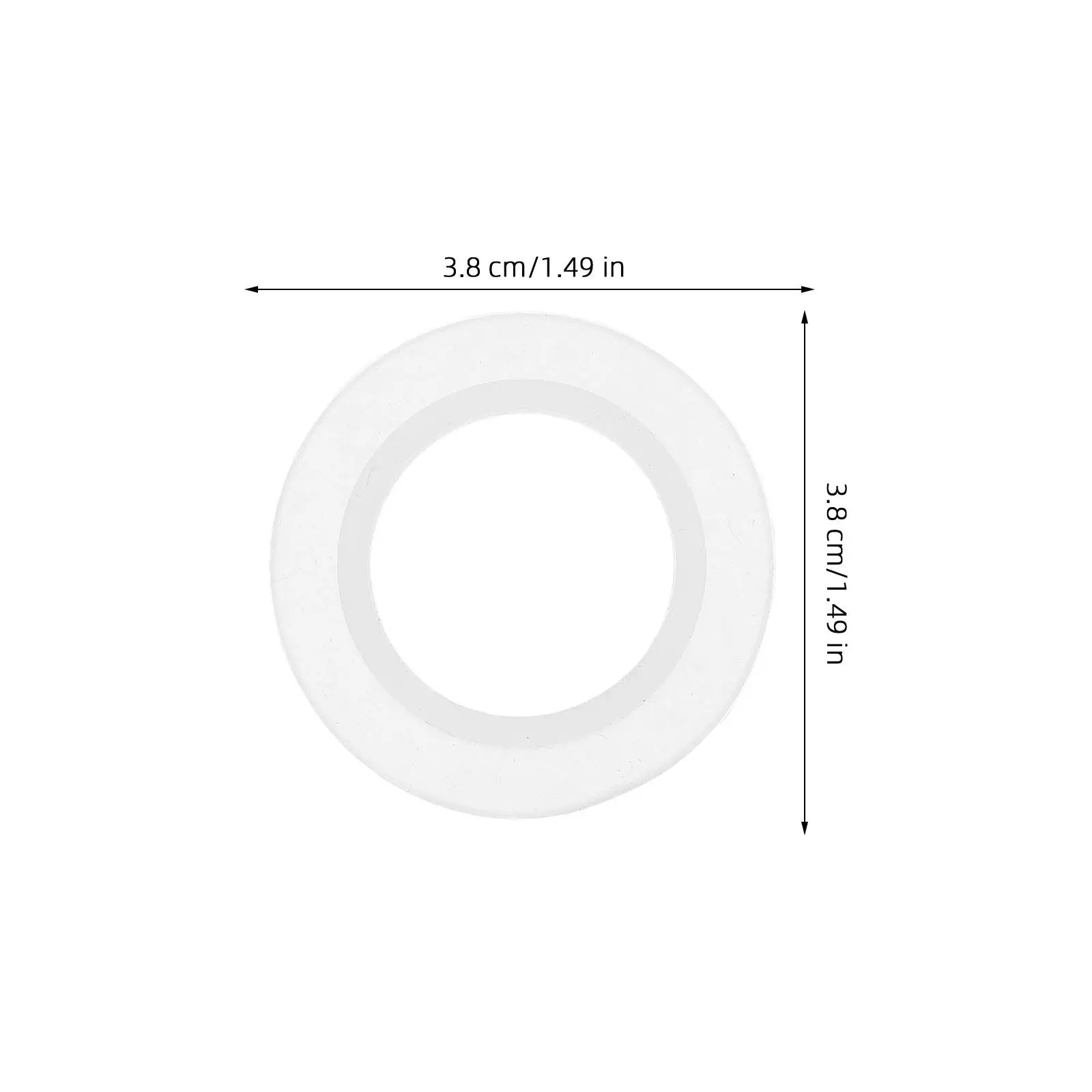 10Pcs Universal Silicone Gasket Kit Bathtub Sink Drain Stopper Sealing Ring Leakproof Easy Install for Kitchen Bathroom Plumbing