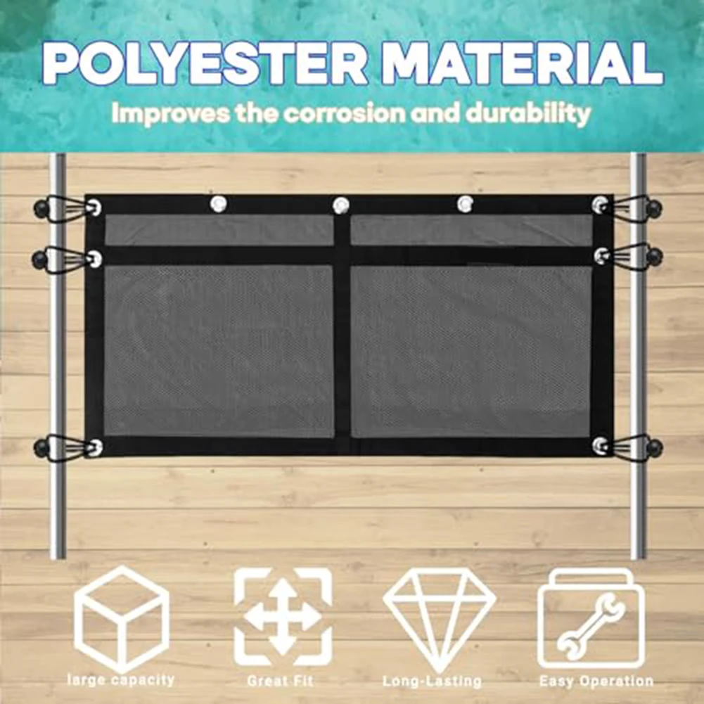 Elastic Loop Bag Boat Storage Bag Adaptable For Various Applications Convenient Organization Effortless Installation