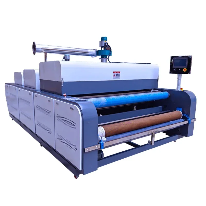 Large fabric pre-shrinkage setting machine, clothing fabric shrinking machine, high temperature drying and loosening machine