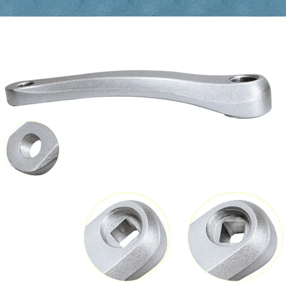 170mm Aluminum Left Crank Arm For Mi Xim Bicycle Mountain Bike Square Hole Replacement Cycling Crankset Accessory