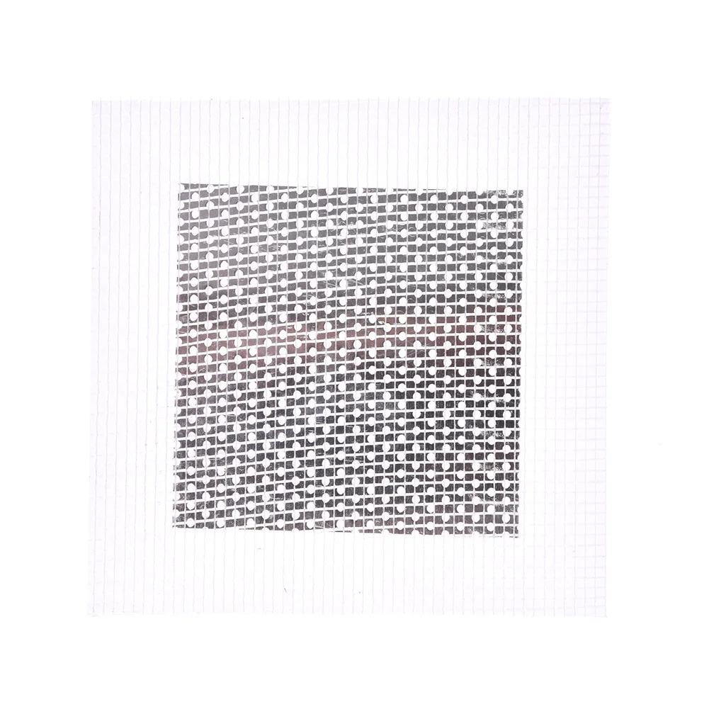

Home Aluminum Plastic Lightweight Damage Composite Board Hole Repair Wall Patch Self Adhesive Dry Professional Fix Metal Mesh