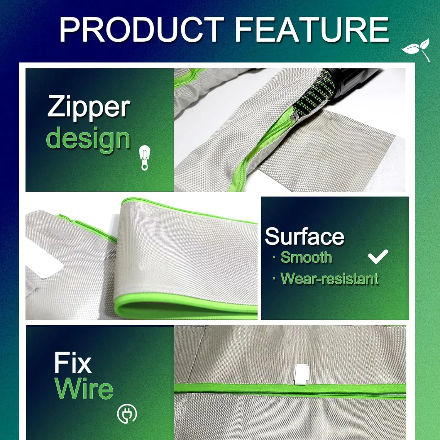 3.5/5M Hose Protective Cover for MIRKA/FESTOOL Collection Tube, Vacuum Tube Protective Cover Dust, Wear-resistant, Waterproof