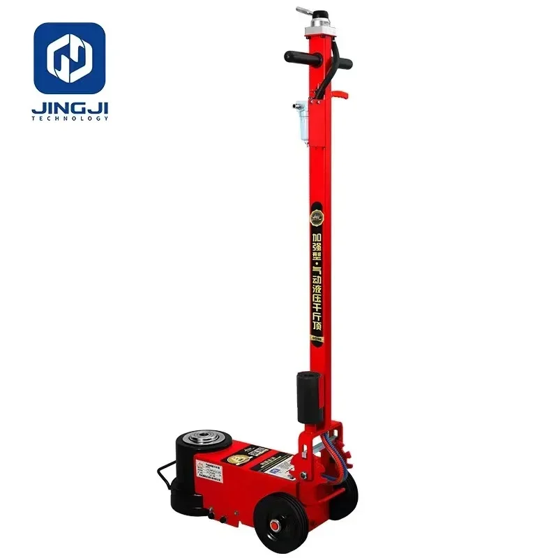 80T Hydraulic Truck Jacks Pneumatic Electroplated Car Lift