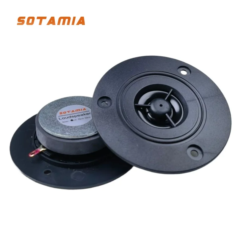 SOTAMIA 2 altavoces de audio de 3 pulgadas, 4 ohmios, 10W, sonido de agudos HIFI para música en casa, altavoz Bluetooth para cine en casa