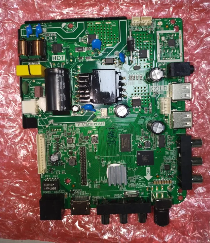 TP. ATM30.PB818 Pbtiga Dalam Satu Universal WiFi Dual Core Smart TV placa base enviar Control remoto en inglés