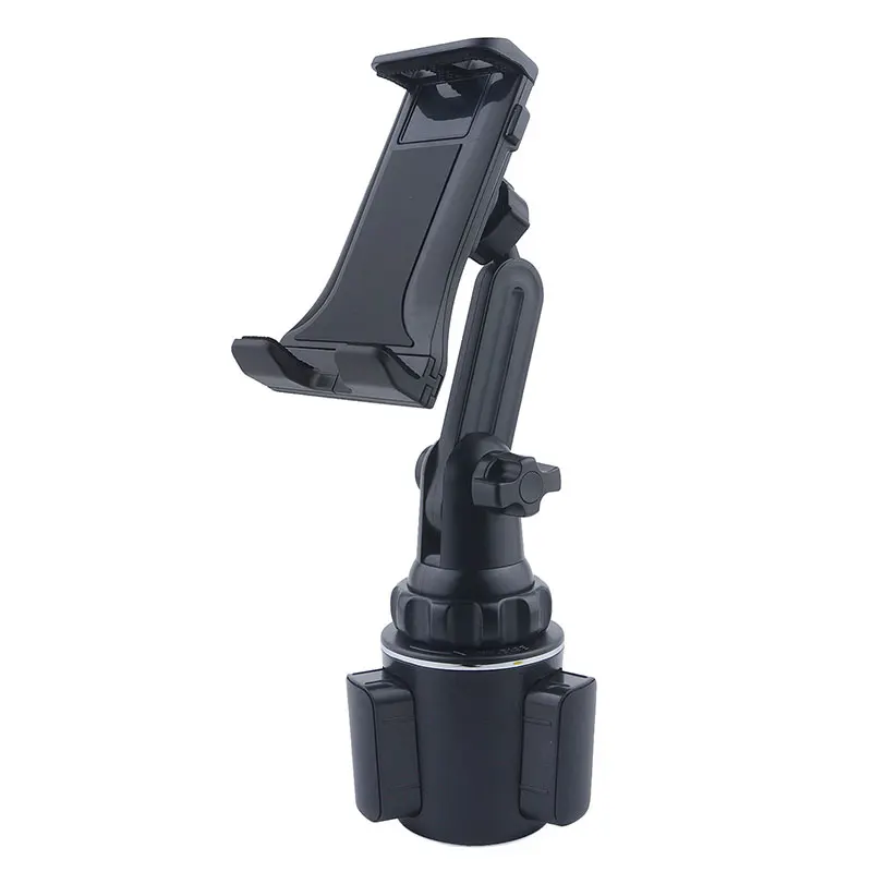 Tablet Cup Holder Mount 360 Adjustable Smartphone Holder Car Cradle for iPad Pro 12.9 Air 2019 Mini 4 5 Samsung Tab S7