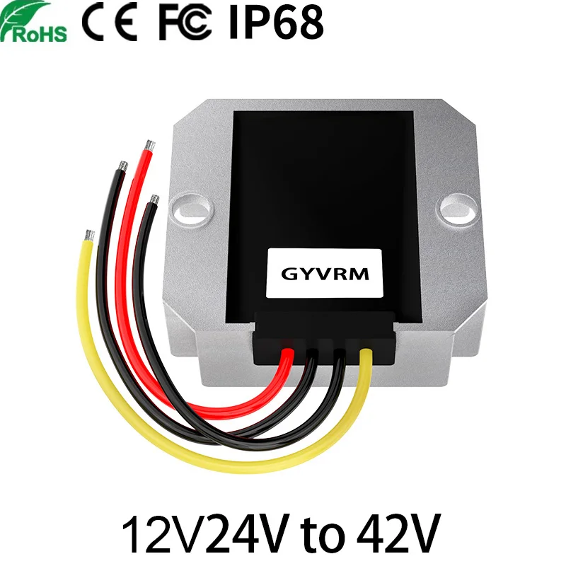 12V to 42V1A DC booster transformer 24V to 42V2A Power converter 9V-40V booster 42V transformer booster module