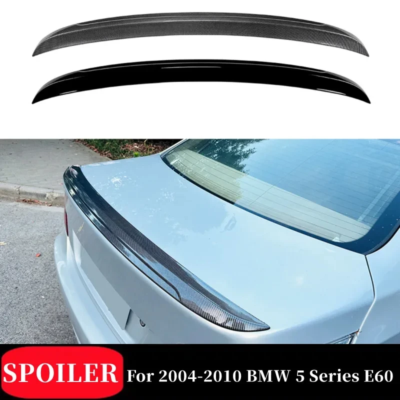 

Rear Trunk Spoiler For BMW 5 Series E60 M5 2004-2010 Rear Trunk Tail Wing Rear Window Roof Spoiler Body Kits Car Accessories