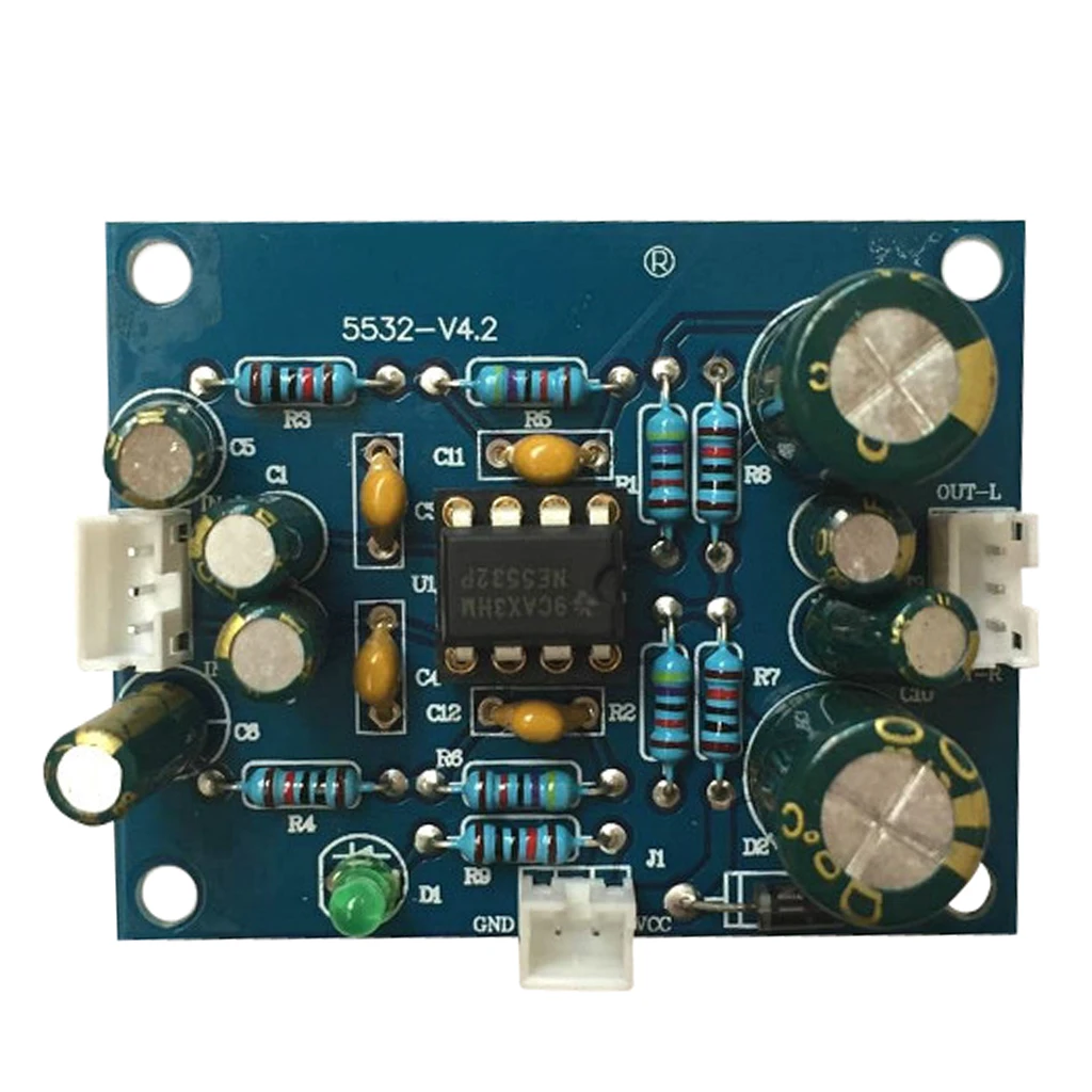 5532 Stereo Pre-amp Preamplifier Tone Board Digital Audio Amplifier Board