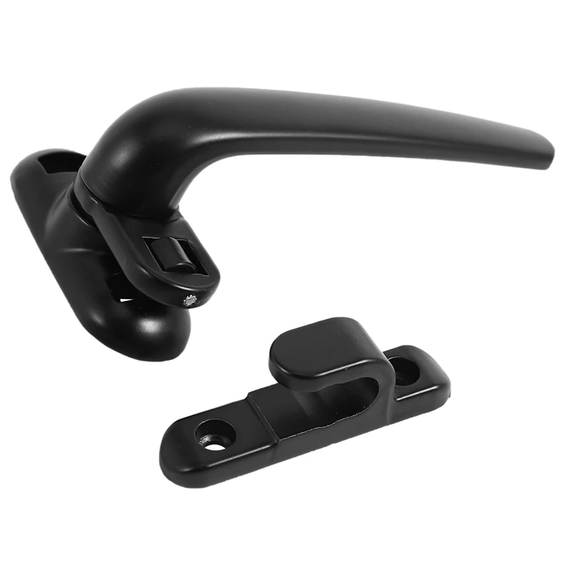 New-20X Door And Window Handle Lock Casement Window Lock Wheel Handle Black