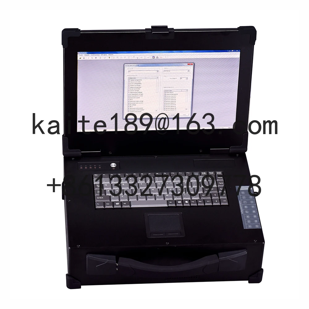 UHV-602 draagbare golfvormrecorder, testset voor stroomopname