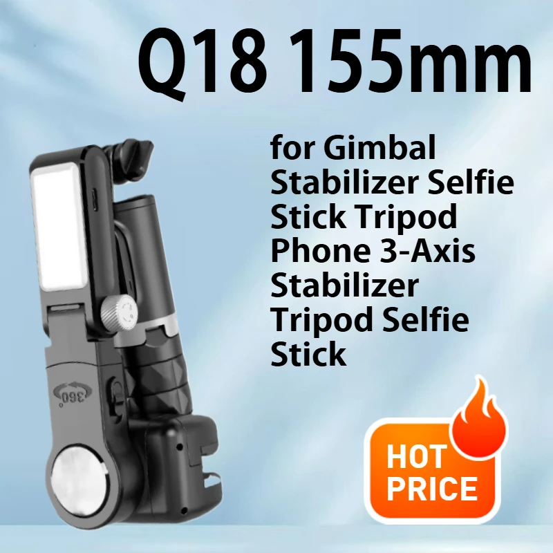

Handheld stabilizer, 360 ° panoramic gimbal, follow-up camera, selfie stick, face tracking phone holder