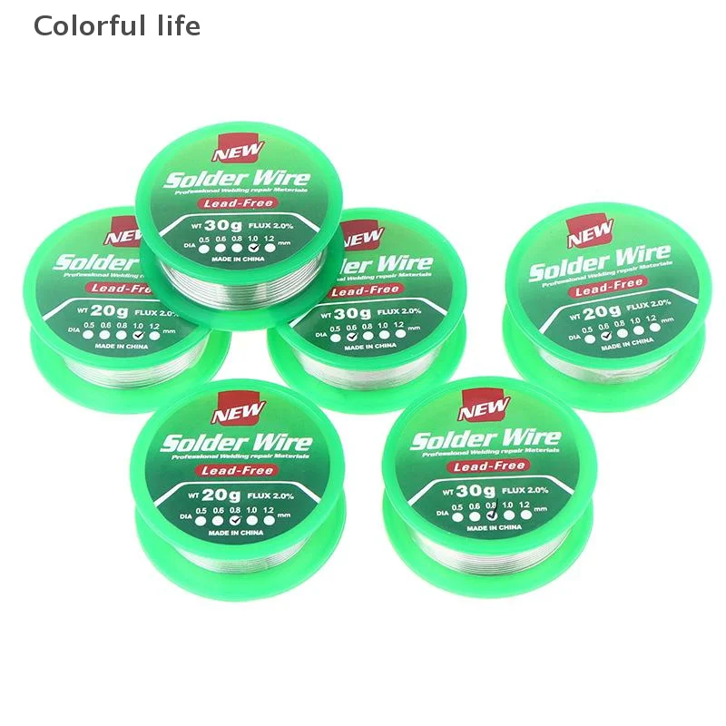 

Sn99.3Cu0.7 Tin Solder Wire, Rosin Core, Lead-Free, Low-Temperature, Flux-Cored, 0.6/0.8/1mm