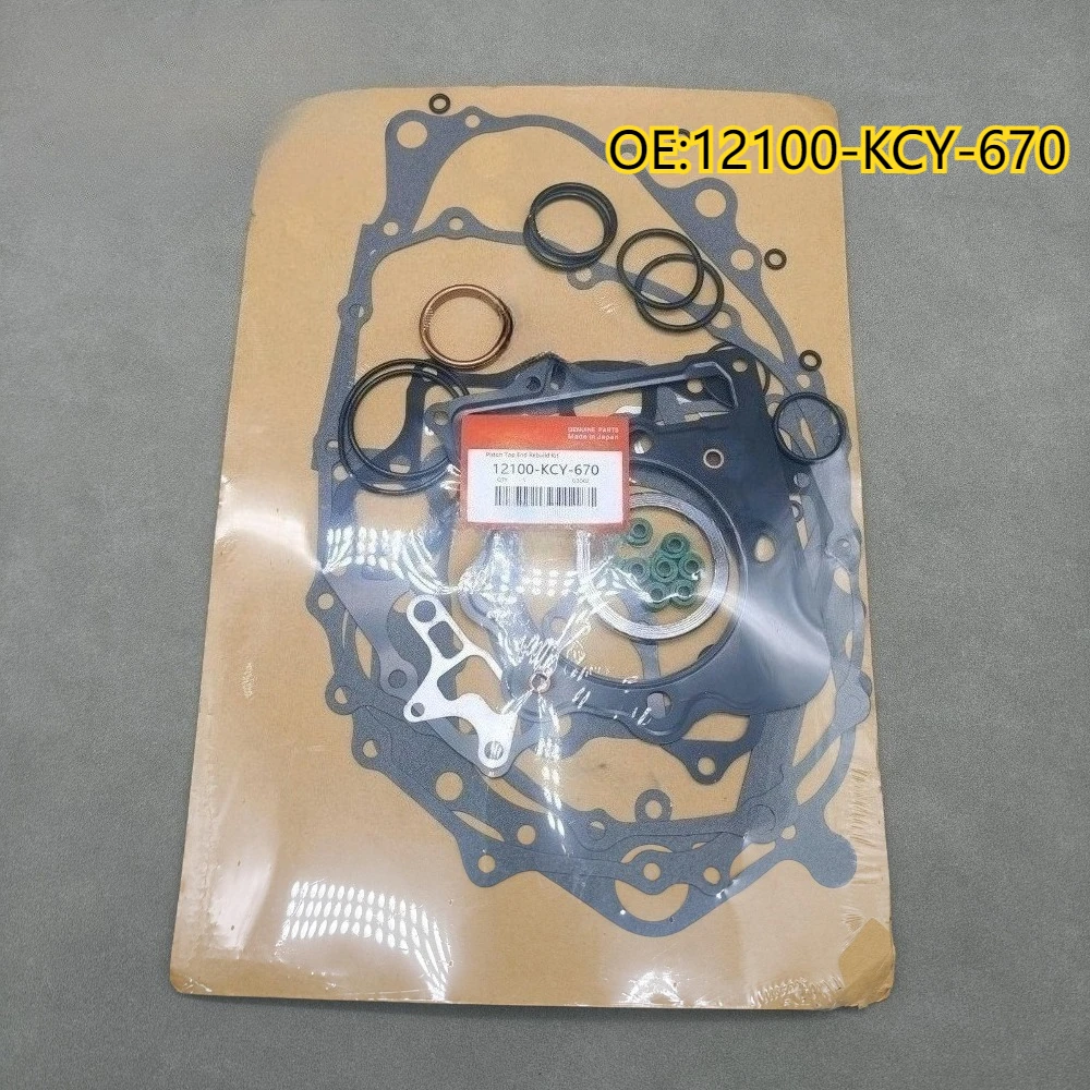 

High quality New For 12100-KCY-670 Gasket Kit Top & Bottom End Set For 1999-2004 Honda TRX400EX