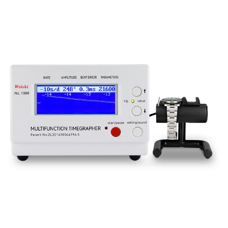 Weishi Professional Multifuncional Timegrapher Assista Medidor Detector Tester Digital Assista Ferramenta de Reparo Reparadores Hobbyist