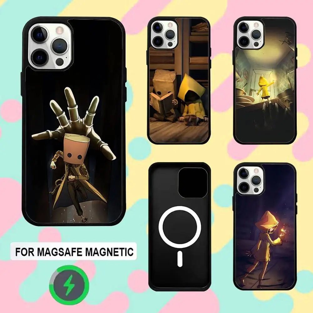 

L-Little Game N-Nightmares Phone Case For iPhone 17,16,15,14,13,12,11,Pro,Max,Plus,Mini,SE4,E Magnetic Magsafe Wireless Charging