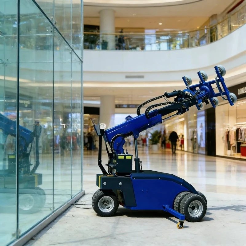Customized Automatic Glass Panel Lifting Robot For Factory Workshop Assembly And High Rise Installation Work