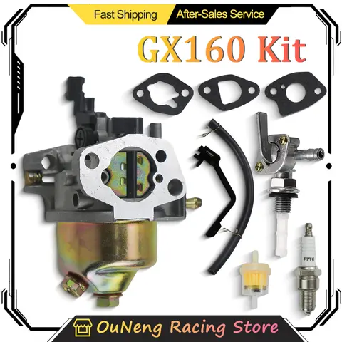 Lawn Mower Generator  Carburetor Gas 2KW - 3KW for Hongda GX160 GX200 5.5HP 6.5HP