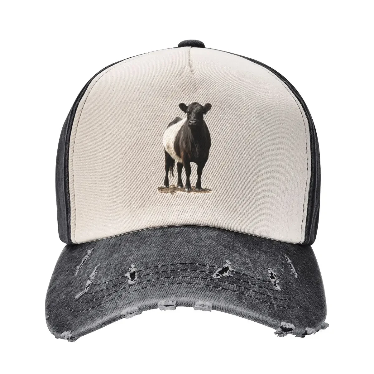 

Belted Galloway Cow Baseball Cap winter hats for men Visor Beach Bag Sunhat Men's Women's