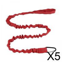 Marine Paddle Leash Elastic Bungee Cord Boat Safety Traction Rope for Canoe Kayak Fishing Rod