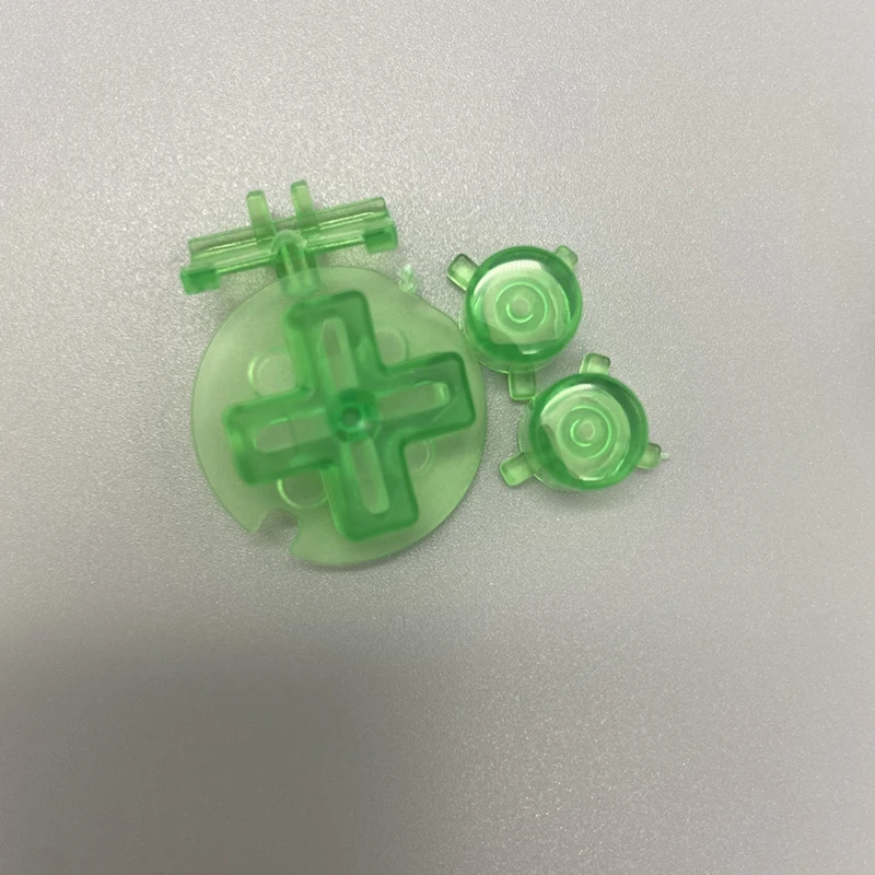 1 Juego de piezas de repuesto de reparación de alta calidad 4 en 1 para consola de juegos GAMEBOY POCKET GBP, botones de colores