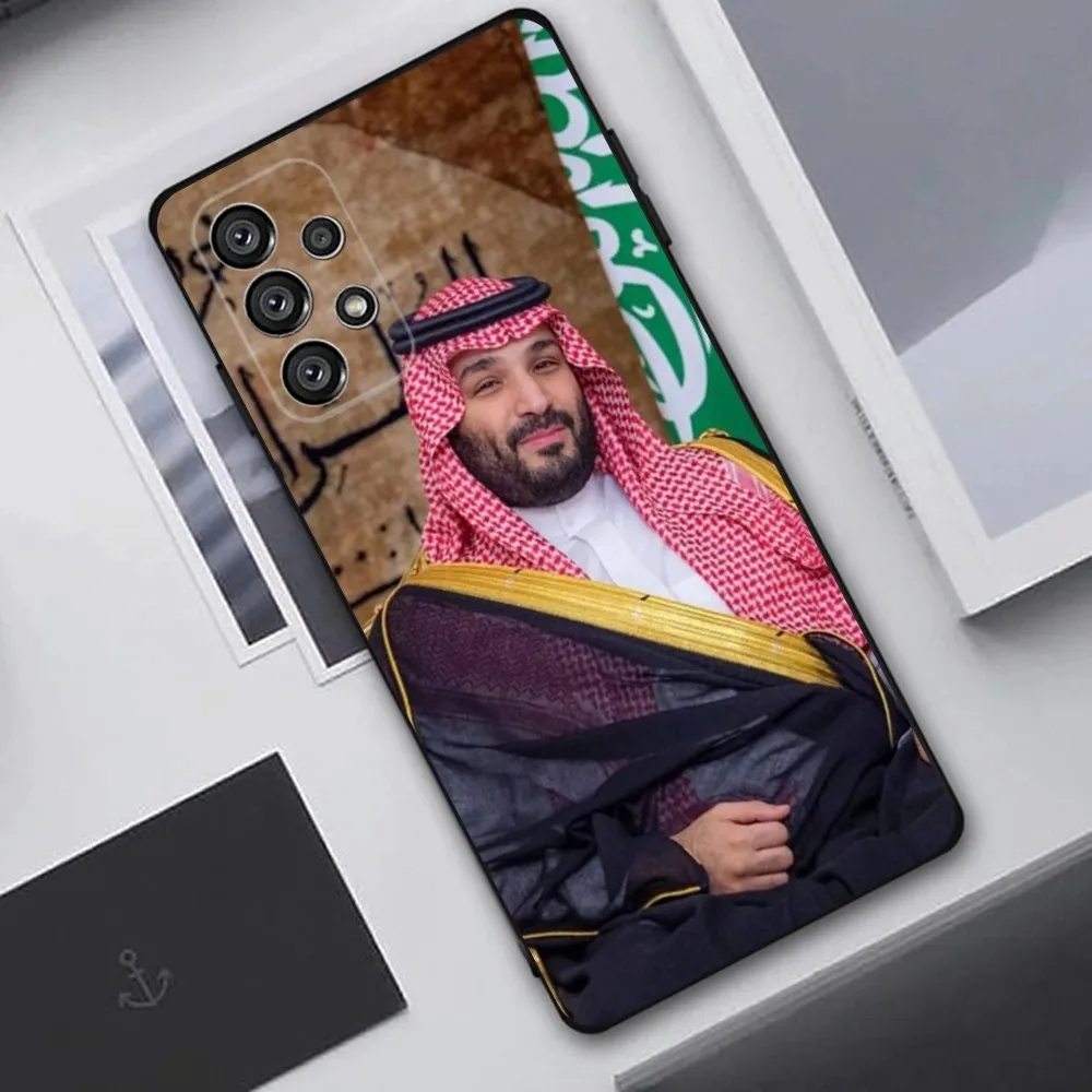 Mohammed bin Salman  Phone Case For Samsung Galaxy A20,A21s,A22,A31,A32,A52,A53,A72,73,A80,A91 Soft Black Cover