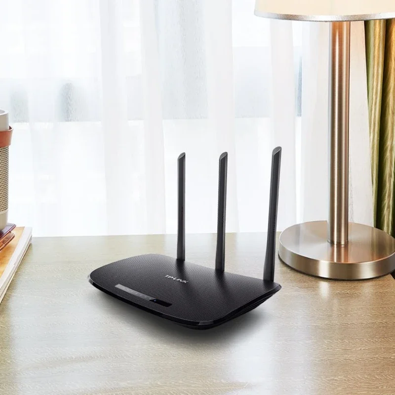 TP-LINK TL-WR940N Roteador doméstico sem fio N300, 3 antenas externas, versão em inglês 450M através da rede de alta velocidade king da parede