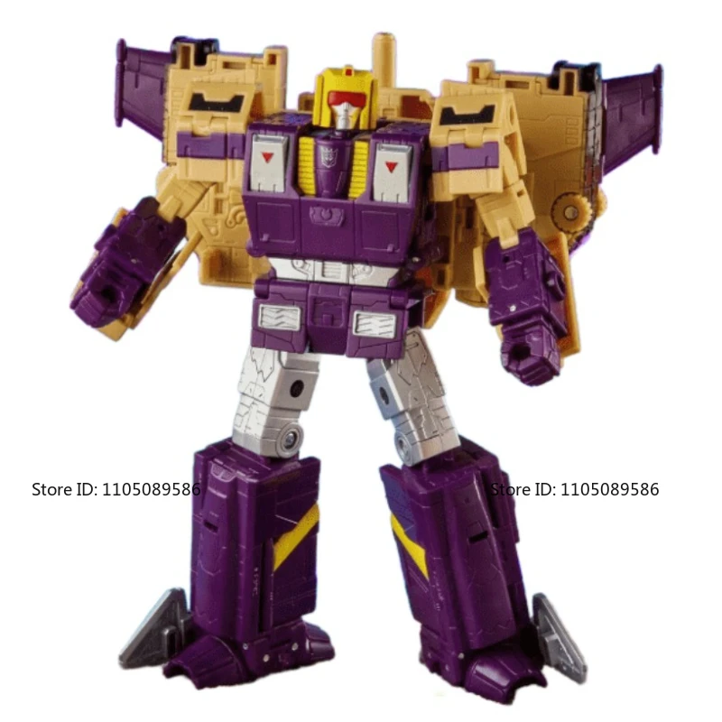 Brandneuer Spot Transformer G1 L Blitzwing Originalverpackung Ein beweglicher Puppenroboter Weihnachtsgeschenke Studio Ornamente Dekorationen Figur