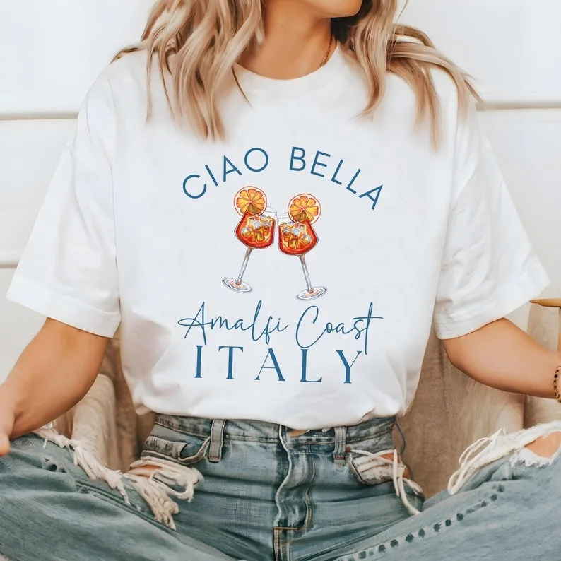 Watercolor Harajuku Women's Printed O-Neck T-Shirt Popular Pattern Casual Clothing Fashion Travel Short Sleeve Street T-Shirt