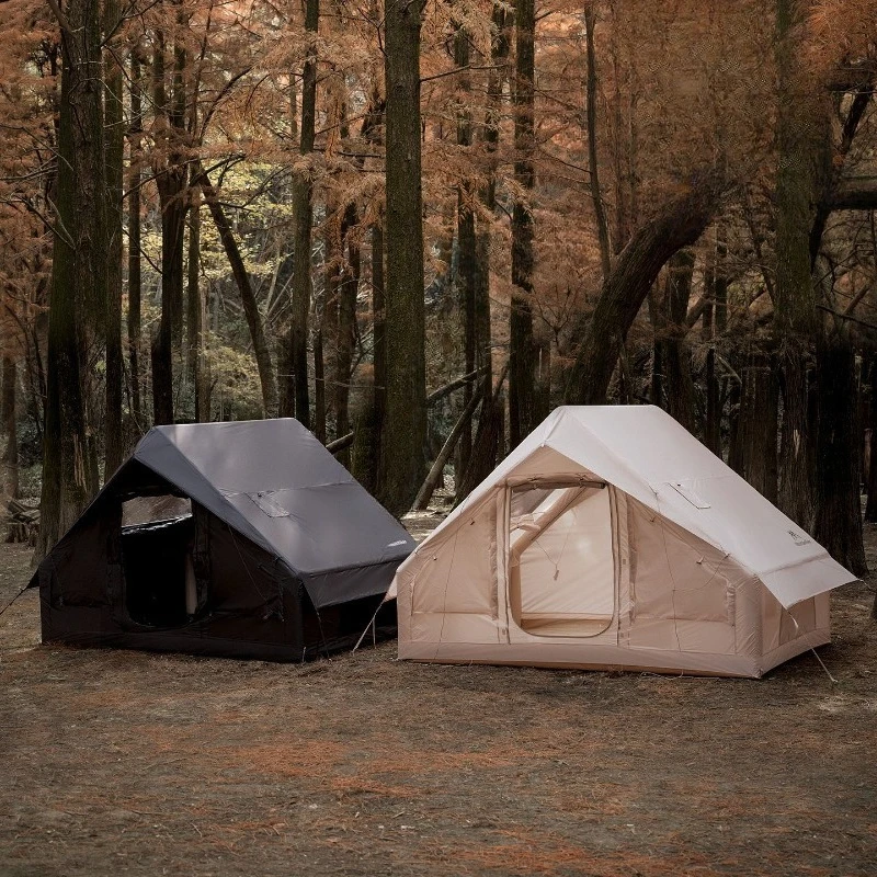 Outdoor 6.3 Starry Sky Inflatable Tent Outdoor Camping Camping Leisure Camping Tent Oxford Cloth + PE Tent Bottom
