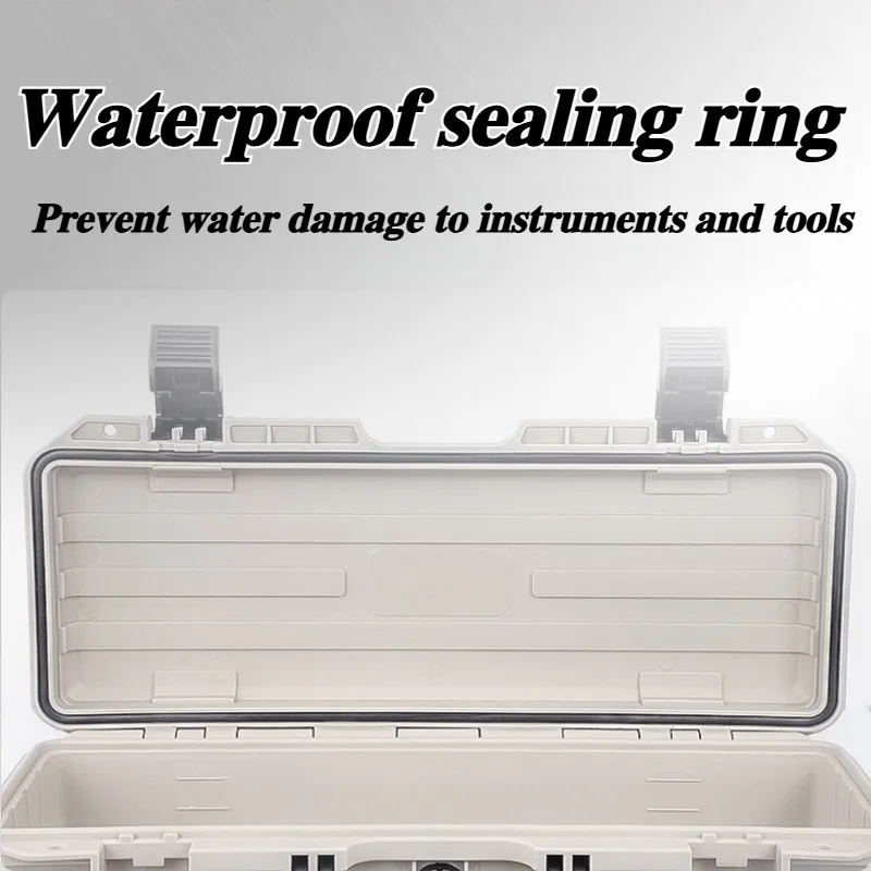 Caixa de ferramentas à prova d'água, organizador de ferramentas à prova de umidade, caixa de ferramentas portátil de proteção de segurança para instrumentos e equipamentos