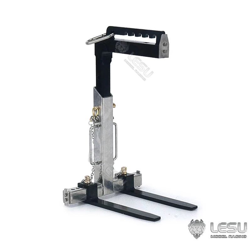 LESU 1/14 LKW-Montierter Kran Hebevorrichtung Manuelle Ausgleichs-Gabelplatte Schaufel für RC Baufahrzeug-Spielzeug – Detail 5