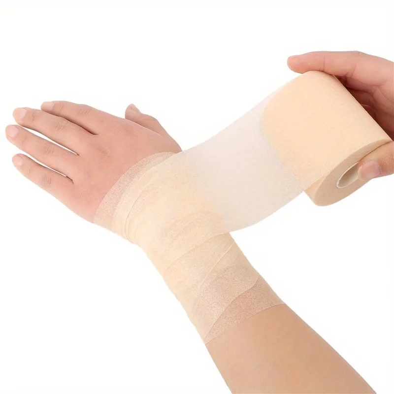 2 Rolls Self-Adherent Breathable Elastic Compression Bandages, Support Wrap for Wrist, Elbow, Knee & Ankle, Perfect for Workout