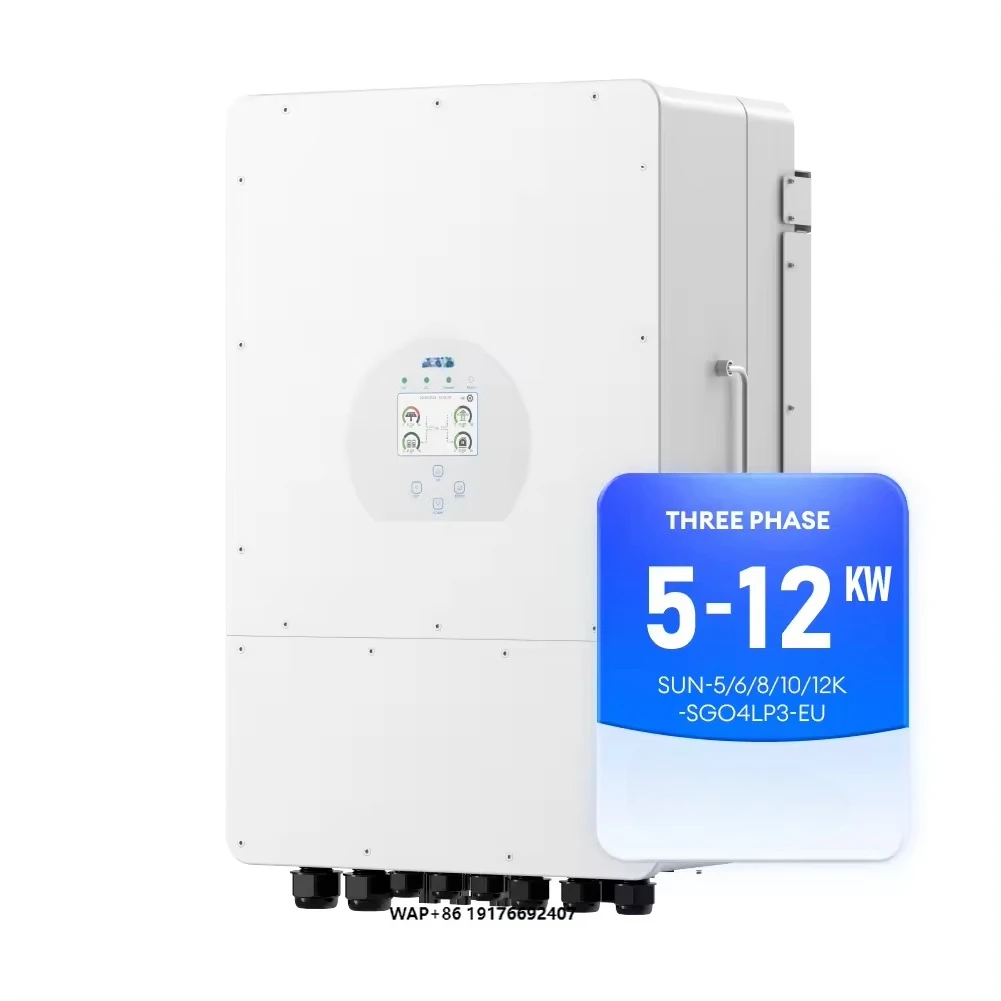 

Solar Inverter Hybrid 12kw 10kw 8kw 5kw 6kw Three Phase for Solar Energy System