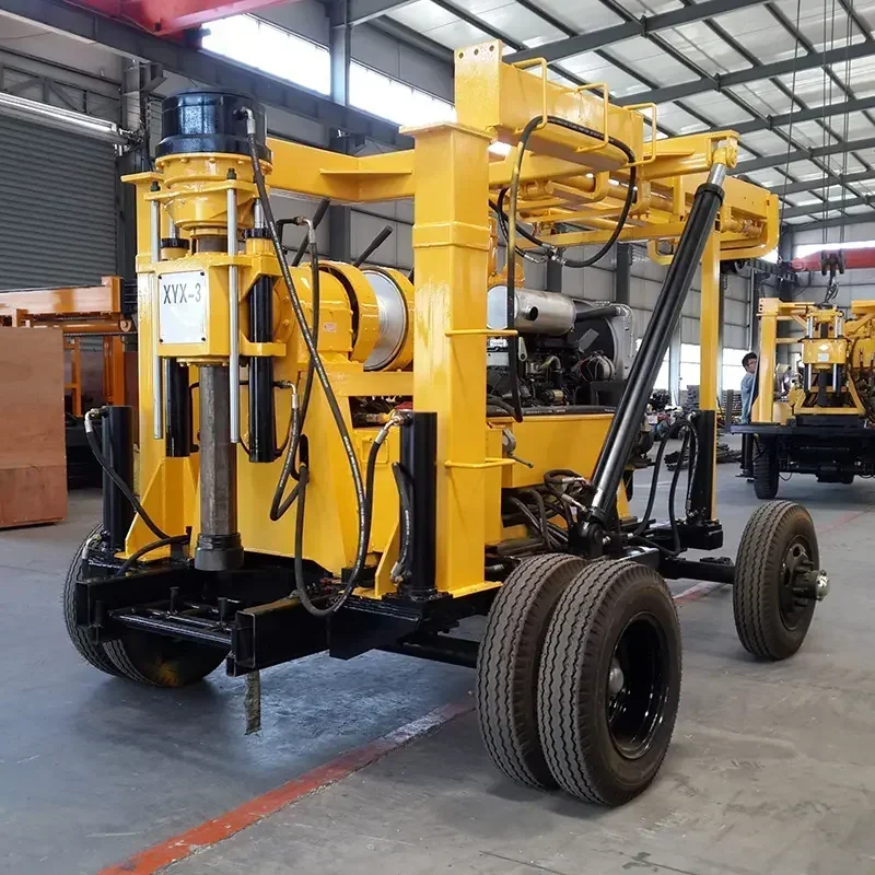 Yg High Quality Borehole Core Drilling Rig Machine Sampling Deep Water Well Drill Rigs Diesel Tractor-Mounted Core Drilling Rig