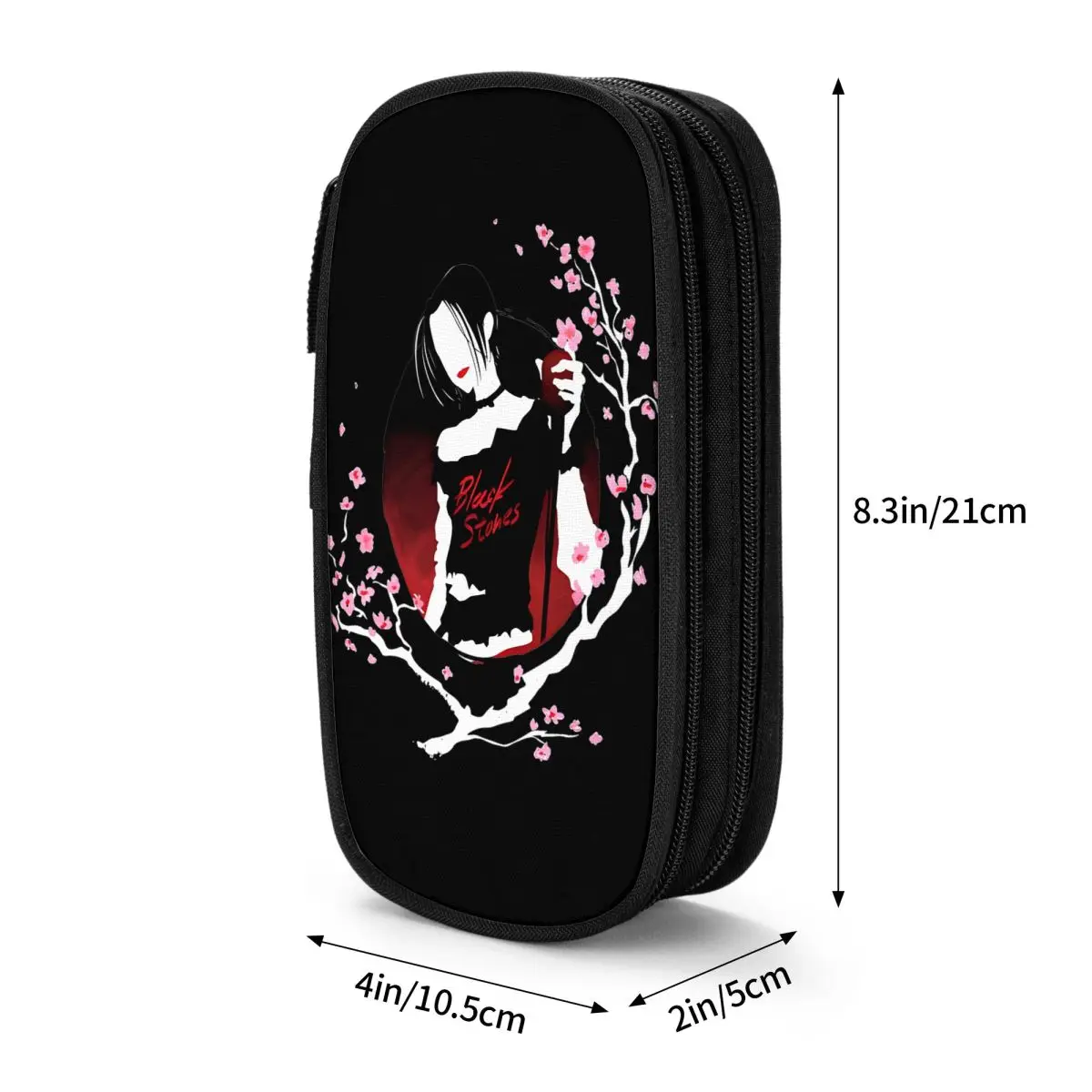 Nana Blossom Osaki Anime Black Pays l Case, Cartoon Box, Pen Holder for Girl and Boy, Big Capacity Bags Supplies, Staacquering