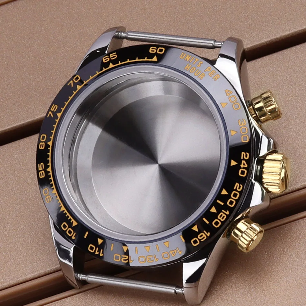 

Горячая распродажа: Корпус для часов 39 мм VK63 из нержавеющей стали 316L с сапфировым стеклом для механизма Seiko VK63, модный, полированный, водонепроницаемый, аксессуары для ремонта