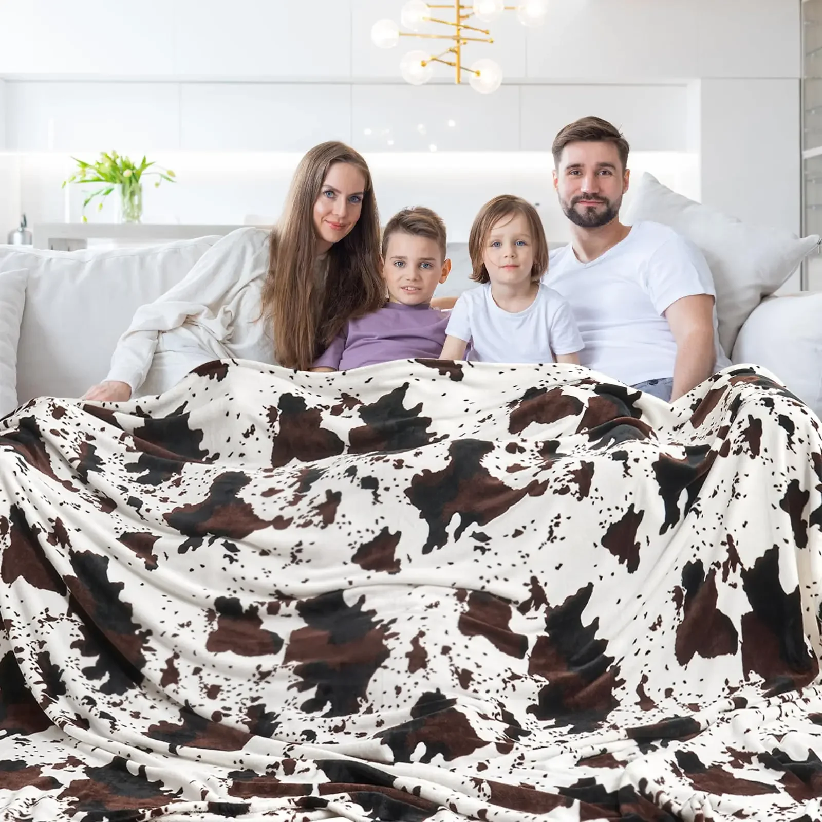 Blanket Throw Classic Leopard Cheetah Spotted Pattern Soft Cozy Sofa Bed Blankets Luxury Aesthetic Room Decor Gift Blanket