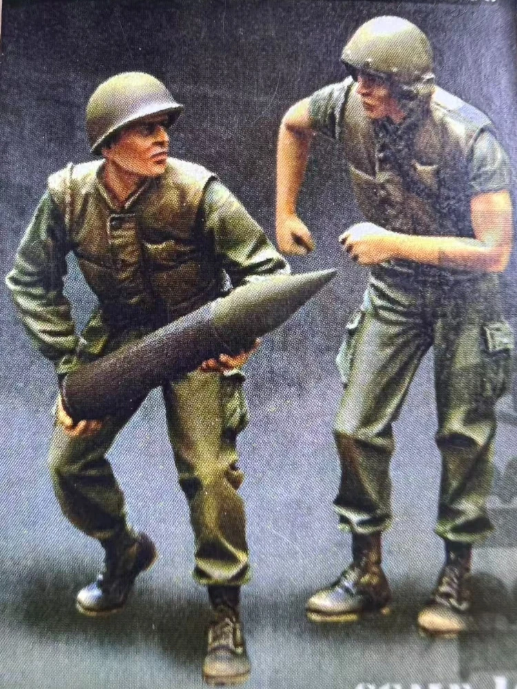 

1: 35 Resin Model U.S.M.C. "ONTOS" CREW NAM GE Soldier Scene Model Toy Unpainted (2 People)