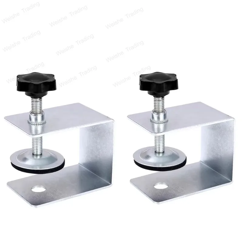 

2/4PCS Woodworking Jig Cabinet Tool Home Furniture Steel Drawer Front Installation Clamps Drawer Panel Clips Carpentry Tools