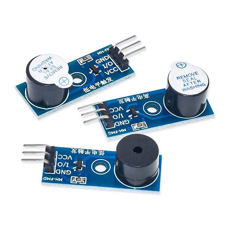 

Passive/Active Buzzer Module, High/Low Trigger Buzzer Control Board, Sound Sensor Module