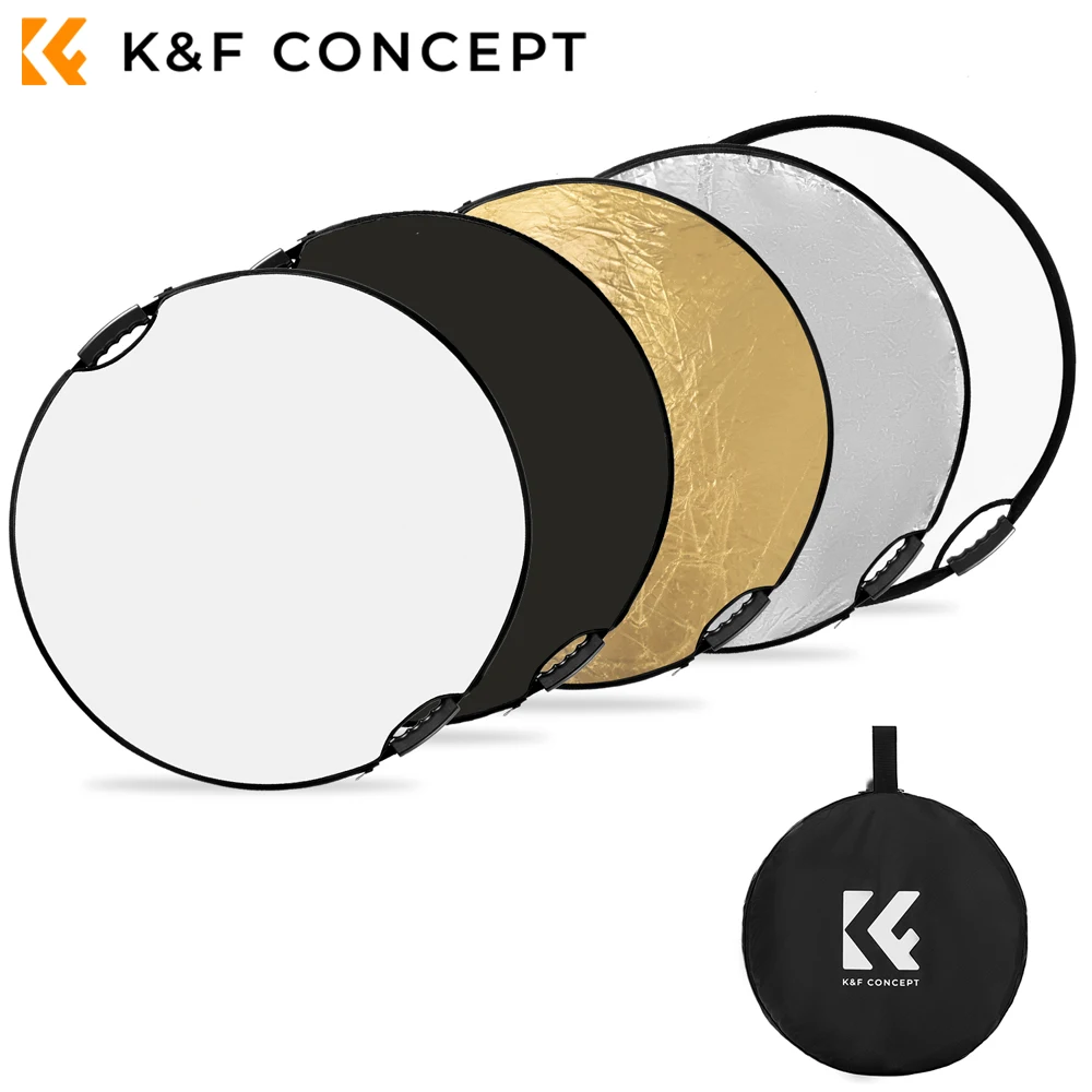 

K&F Concept Circular Reflector Outdoor Photography Light Blocking Photography Tent Accessory Circular Reflecto Translucent Panel