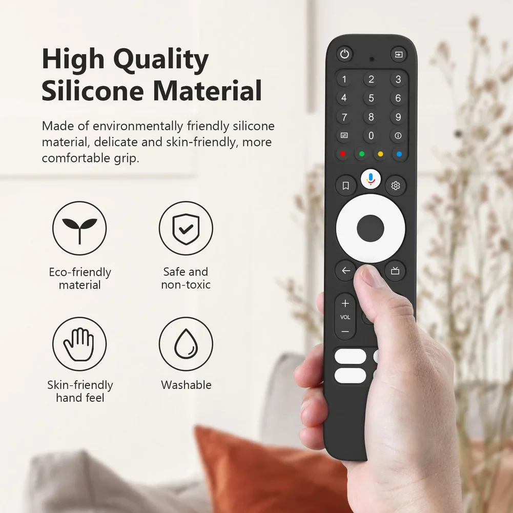 Shockproof Soft Silicone Case For Homatics Box R Plus Remote Colored Luminous Anti-Slip Protective Cover For TV Remote Control